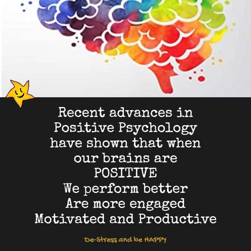 When our brains are positive we perform better